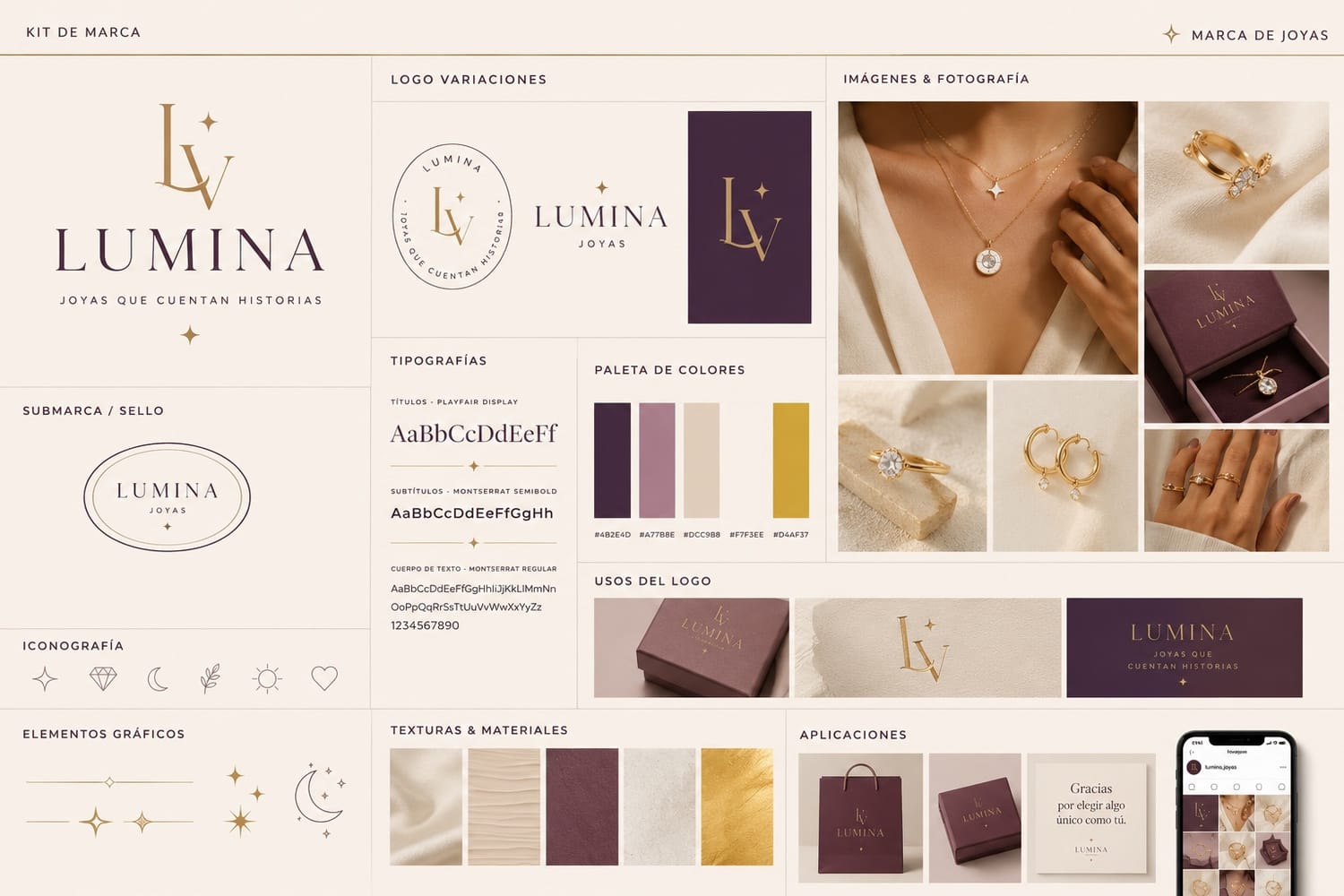 Ejemplo de branding e identidad visual