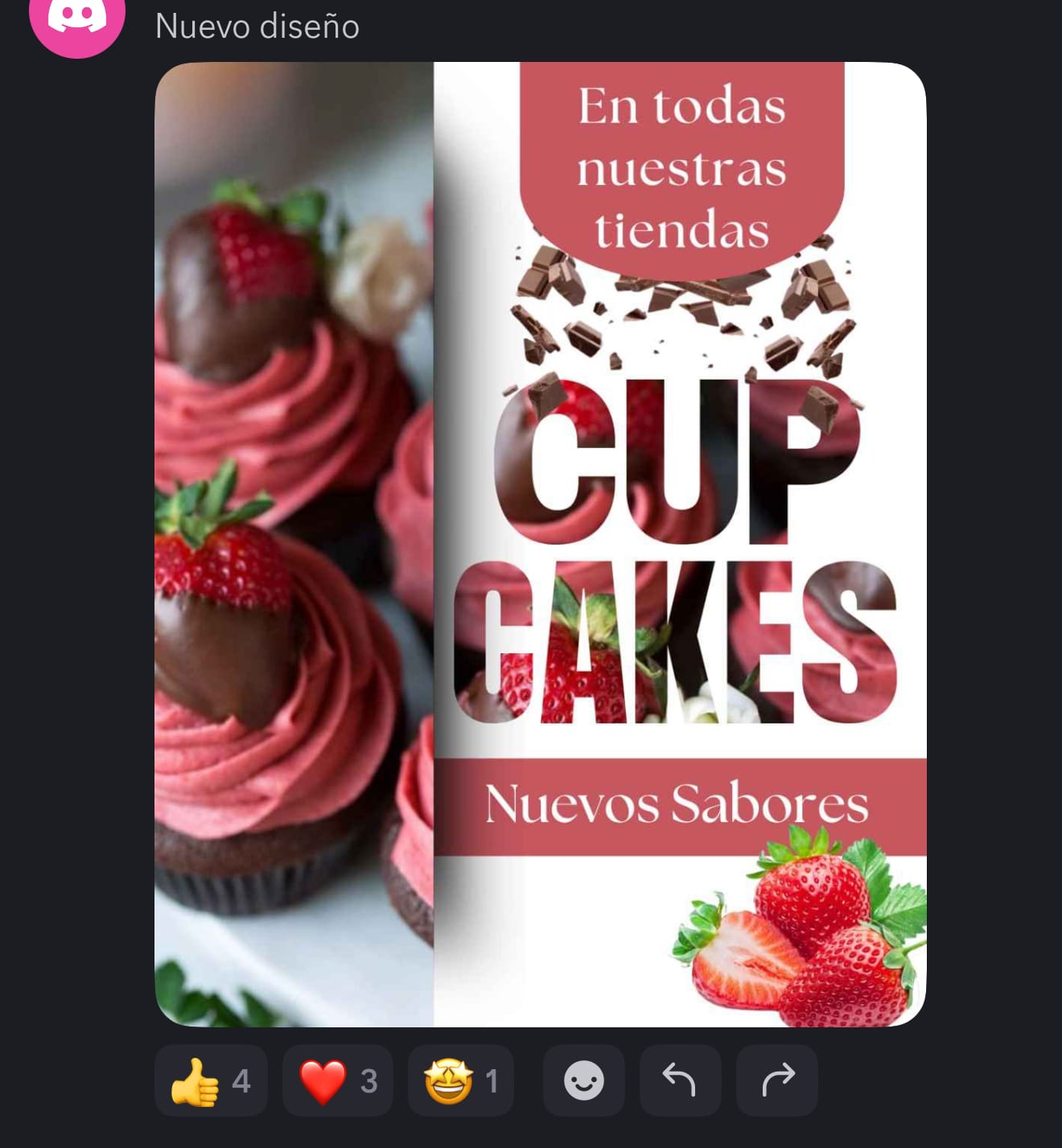 Diseño de alumno - cupcakes