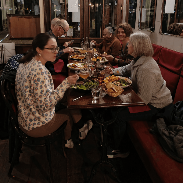 Dîner de groupe