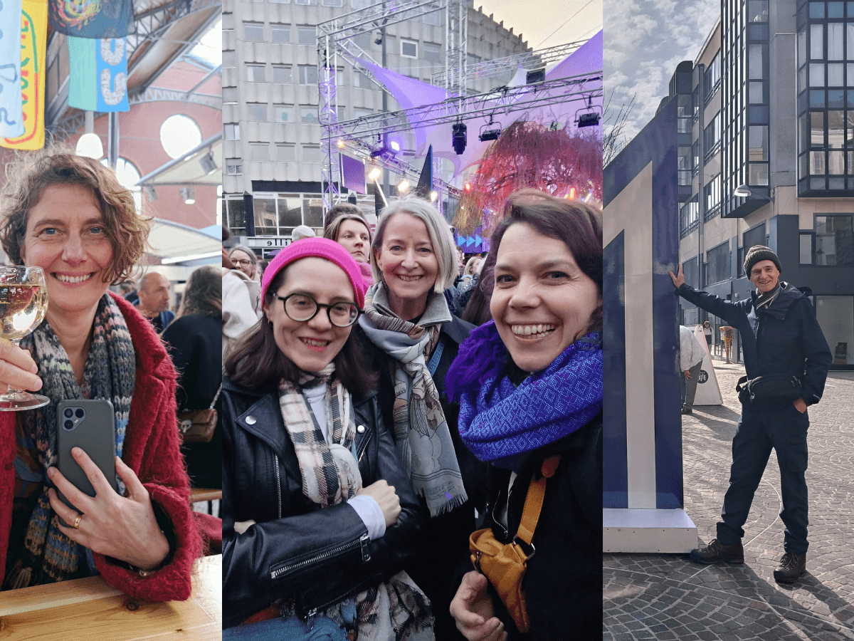 Le groupe à Lille