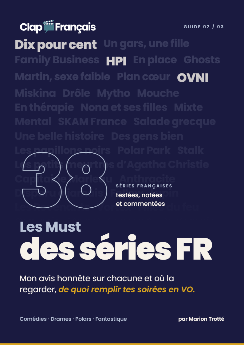Couverture du guide Les Must des Séries FR