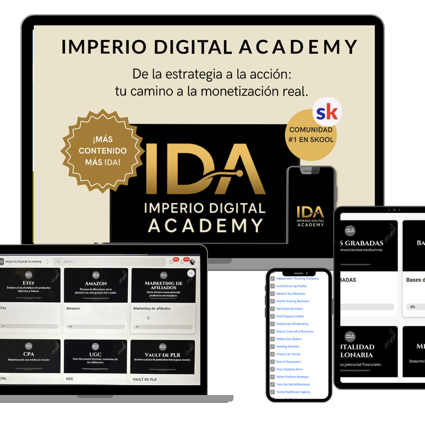 PLAN BÁSICO: ACADEMIA IDA