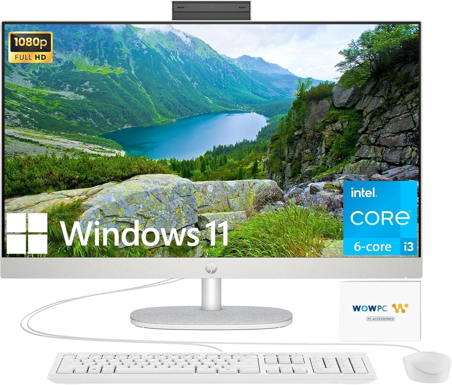 HP 27" All-in-One Desktop Computer