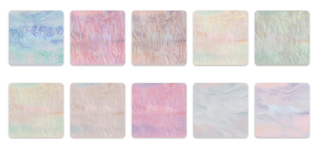 screenshot of pages included in the goal setting and mindset work journal prompt package