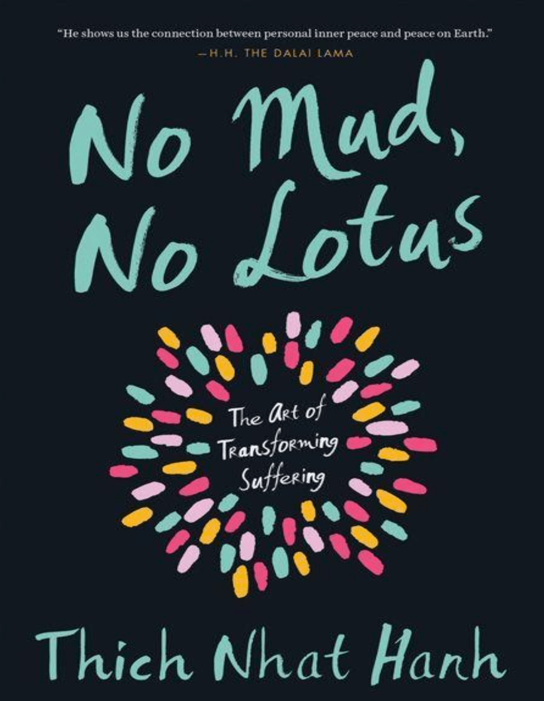 Bardo Café Book Club reading No Mud, No Lotus by Thich Nhat Hanh, a mindfulness book about transforming suffering.