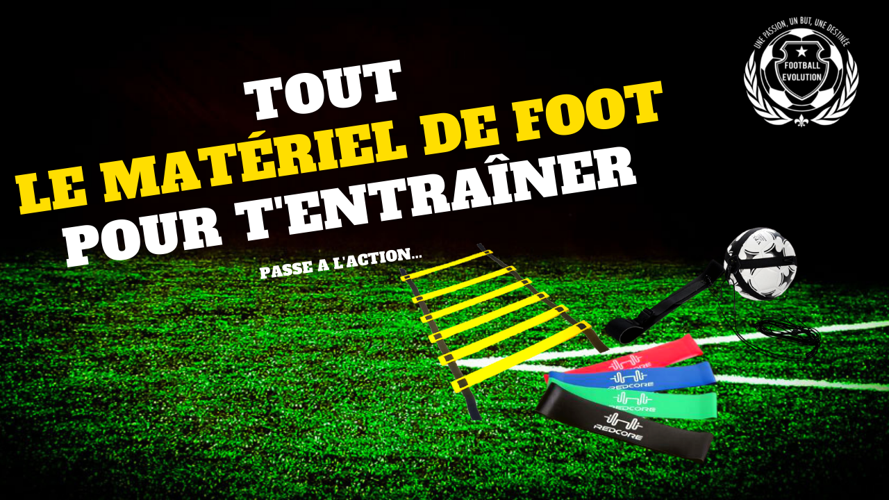 vignette youtube, présentation du matériel de foot