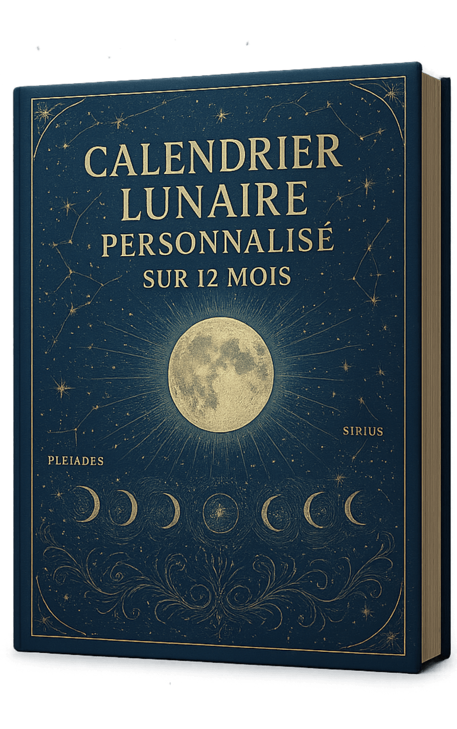 Calendrier Lunaire Personnalisé 12 mois
