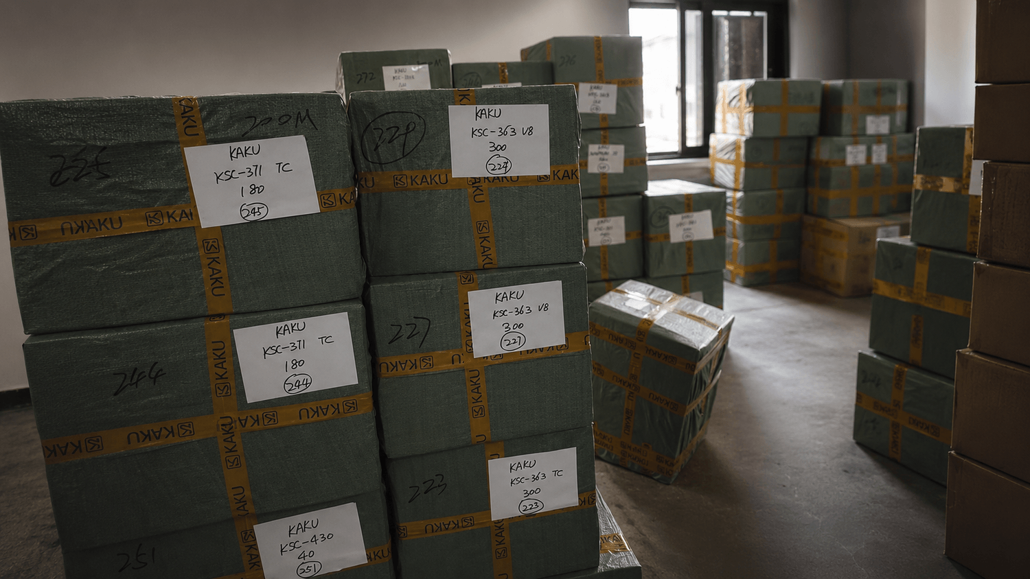 Mercancía importada desde China