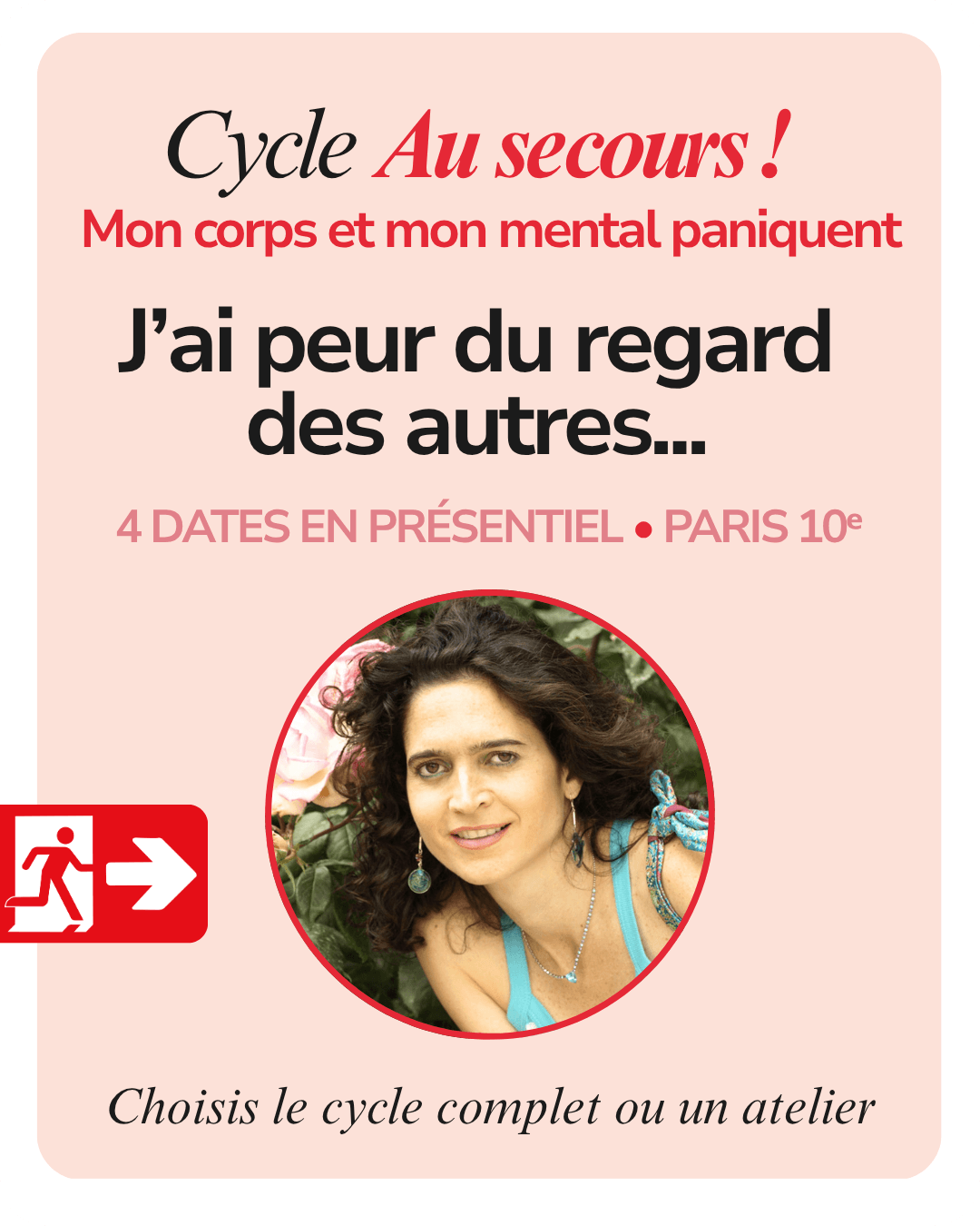 Cycle Au Secours - Mon corps et mon mental paniquent, j'ai peur du regard des autres...