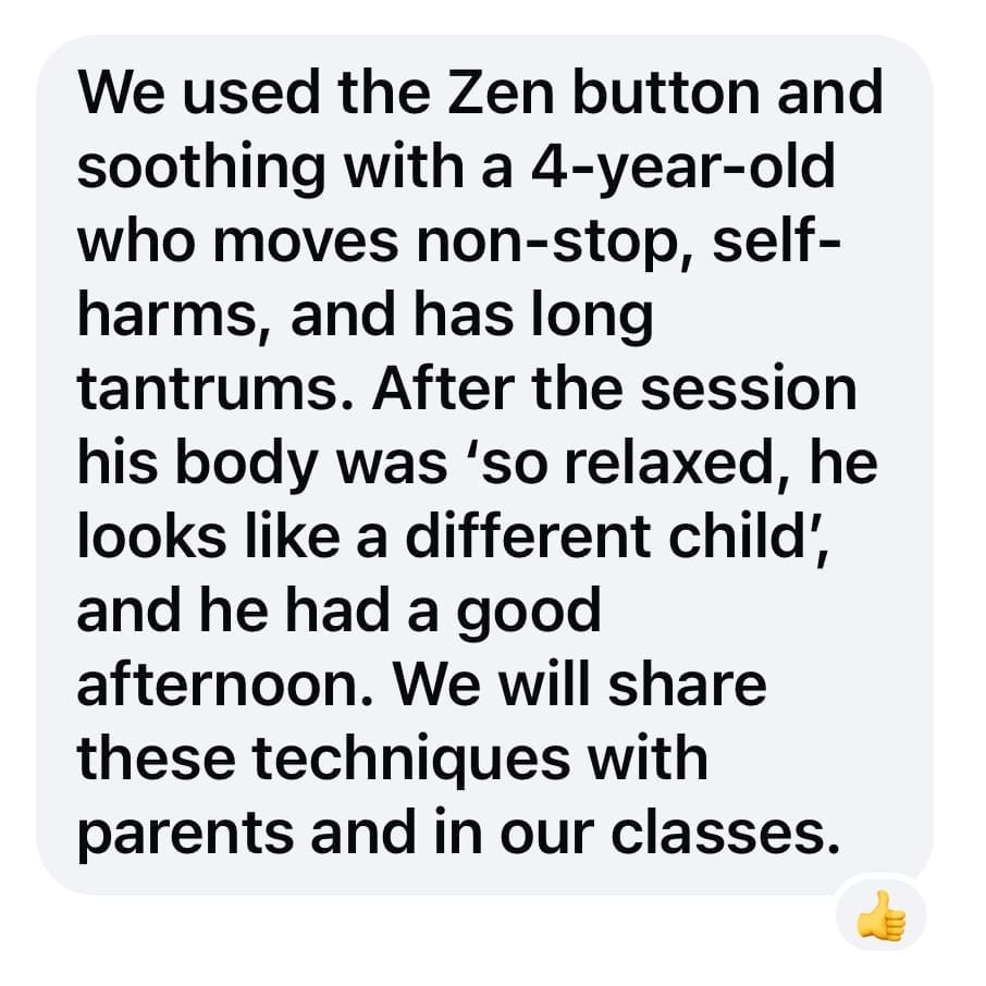 screenshot of testimonial to the confidence care strategies course