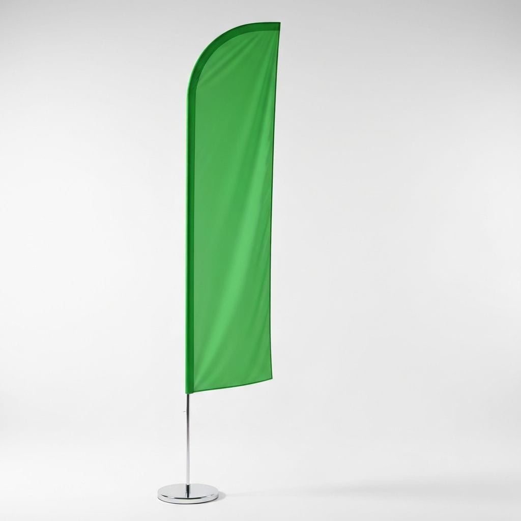 Pluma publicitaria clásica rectangular