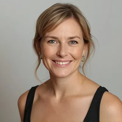 smiling mother portrait