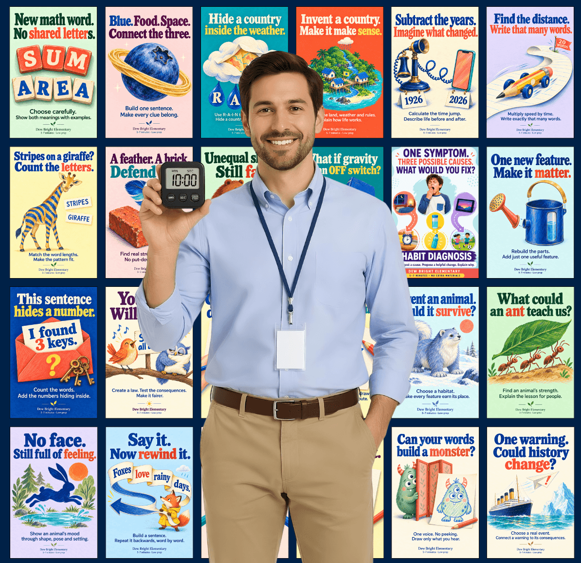 90 dew bright elementary activities