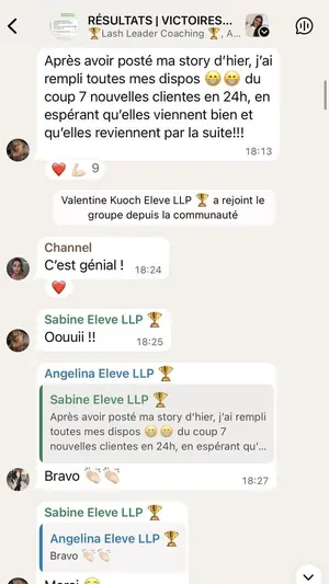 Message de Sabine