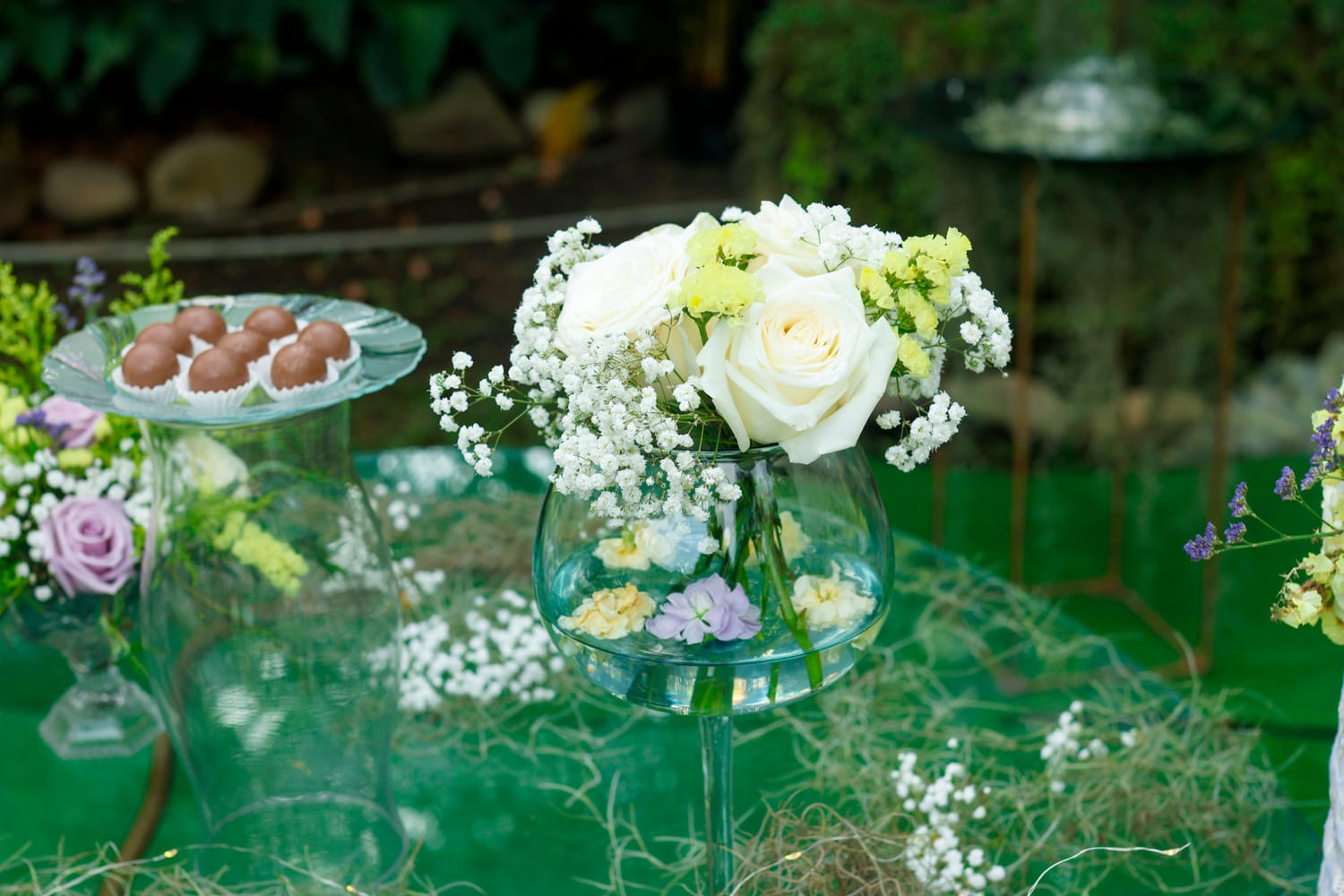 Detalles de boda preparados con anticipación