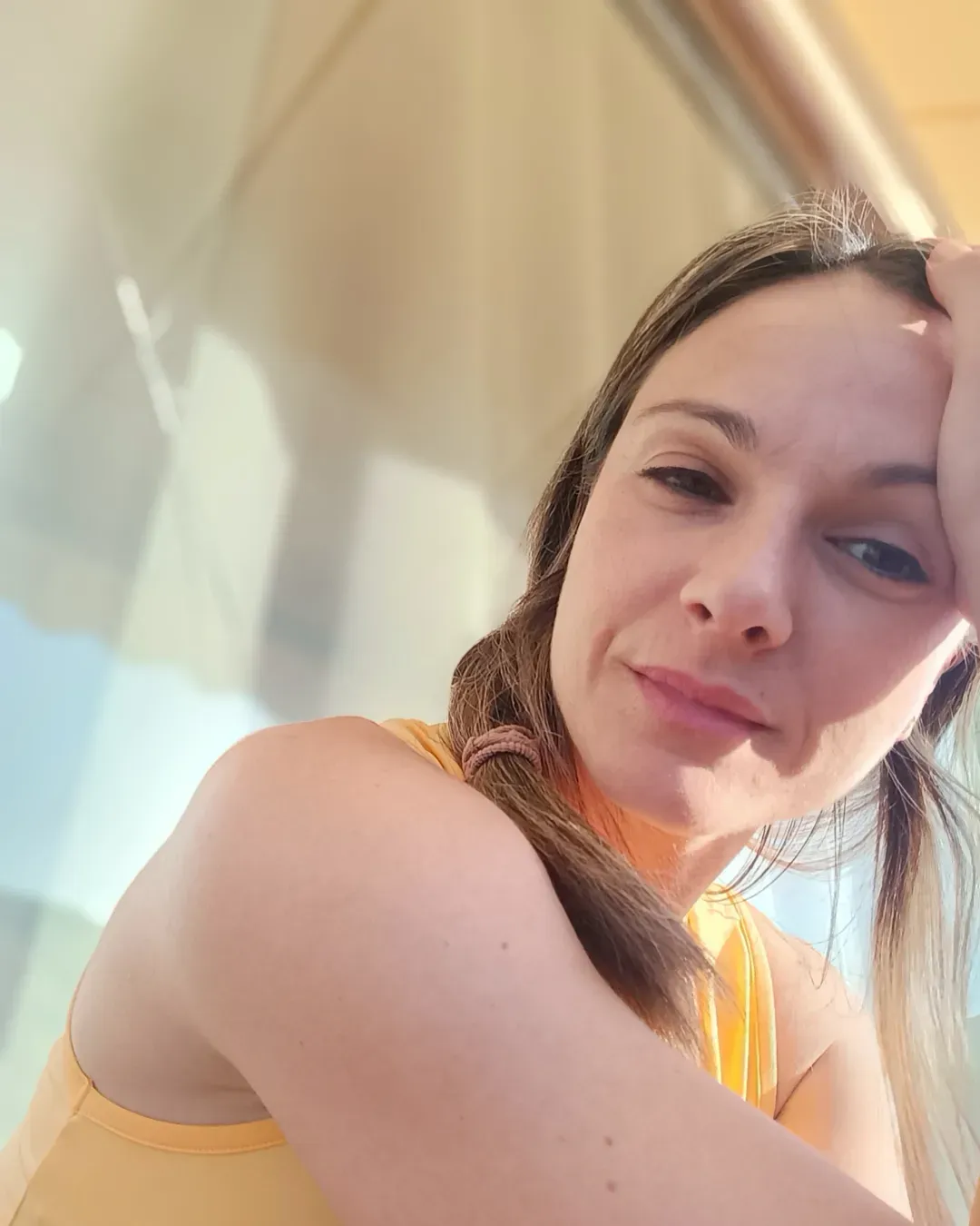 Ana García, profesora de yoga
