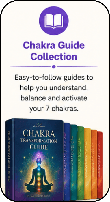 Chakra Guide Collection Easy-to-follow guides to help you understand, balance and activate your 7 chakras.