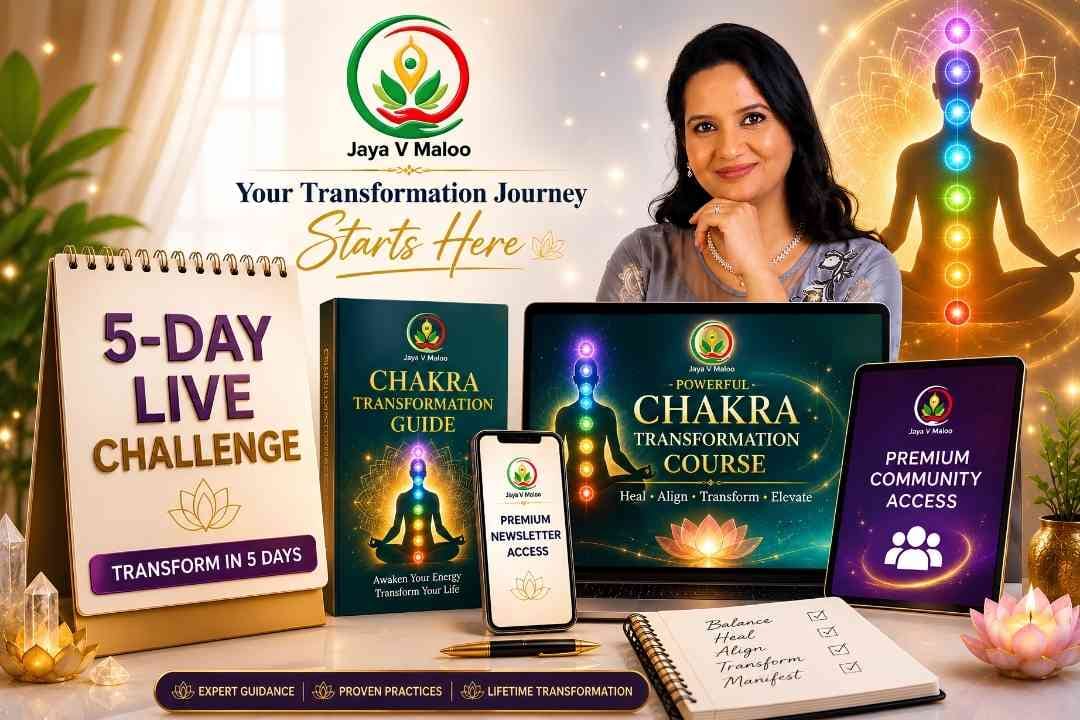 Jaya V Maloo Chakra Meditation Coach Offer One Time Special Offer
