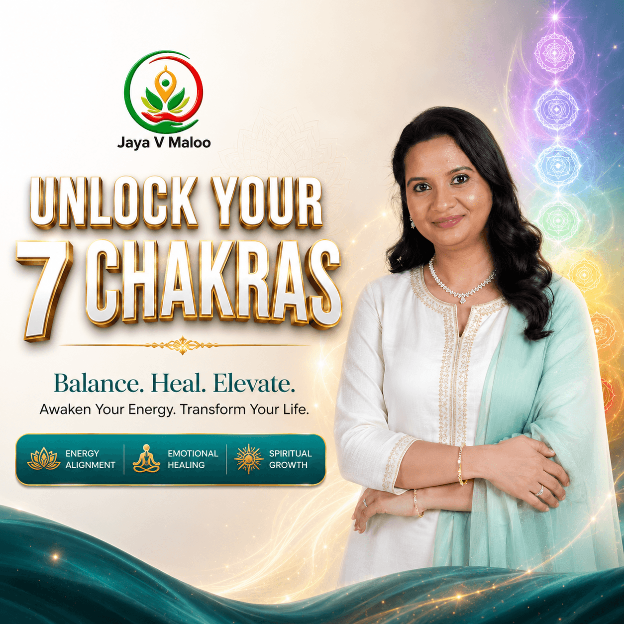Unlock Your 7 Chakras with Jaya Maloo with this Free Offer