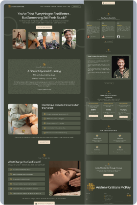 Andrew Graham McKay Landing Page