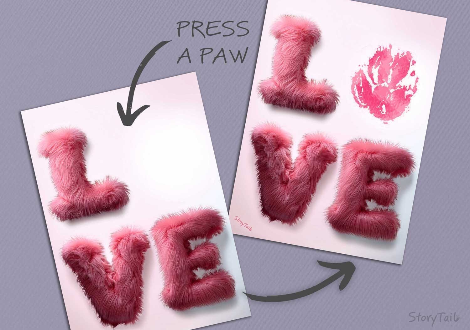 Fur Baby Memory Book Prompted Journal Pages and Blank Photo and Note Pages