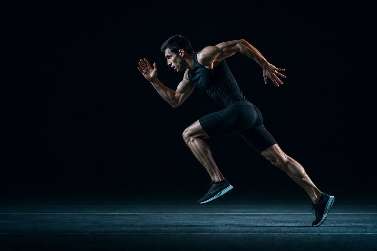 Atleta en esfuerzo utilizado dentro del curso Potenciatletica Fundamentals: Performance