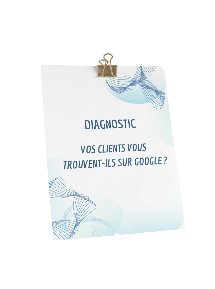 Couverture du test de visibilité Google à télécharger gratuitement.