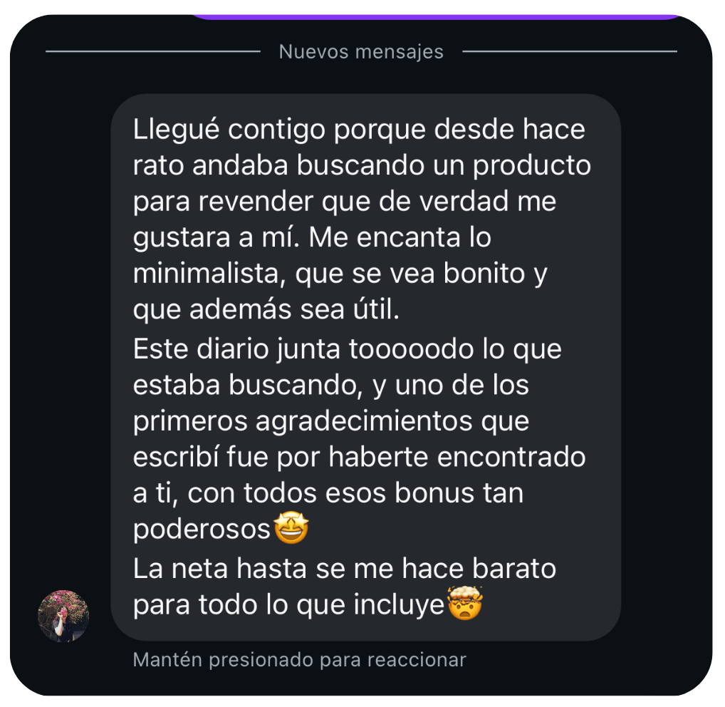 Testimonio real de la comunidad