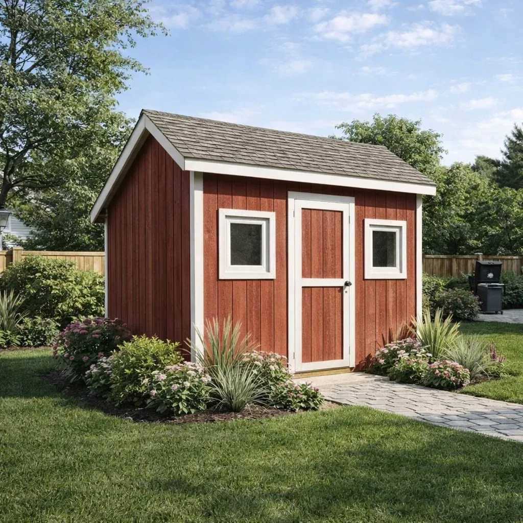 Saltbox shed