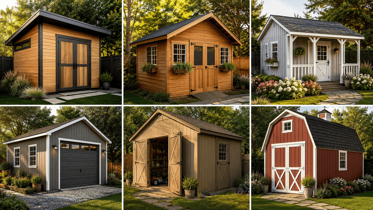 Traditional sheds and barns