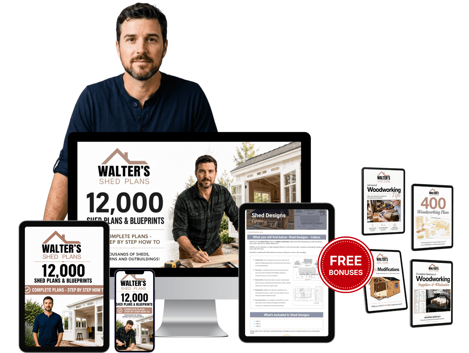 Walter's Shed Plans complete package