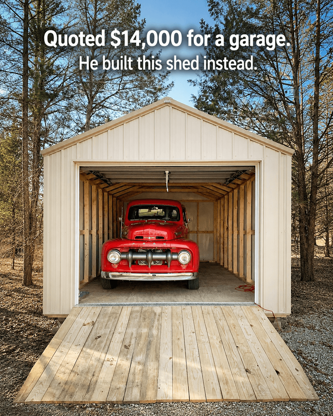 Walter's Shed Plans — ad creative #5