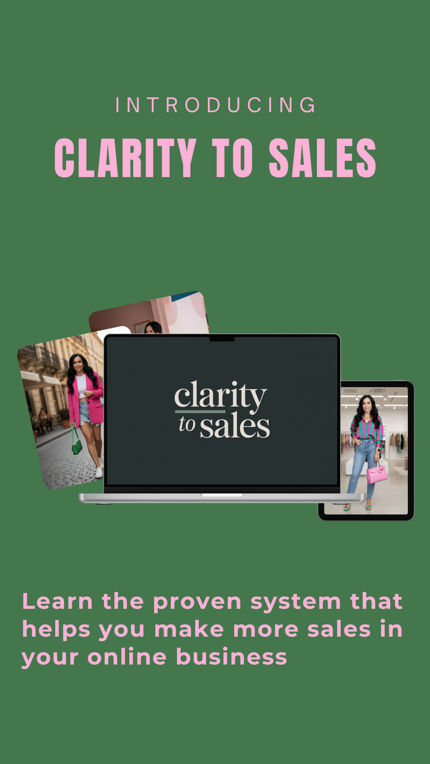 Introducing Clarity to Sales, laptop and tablet mockup