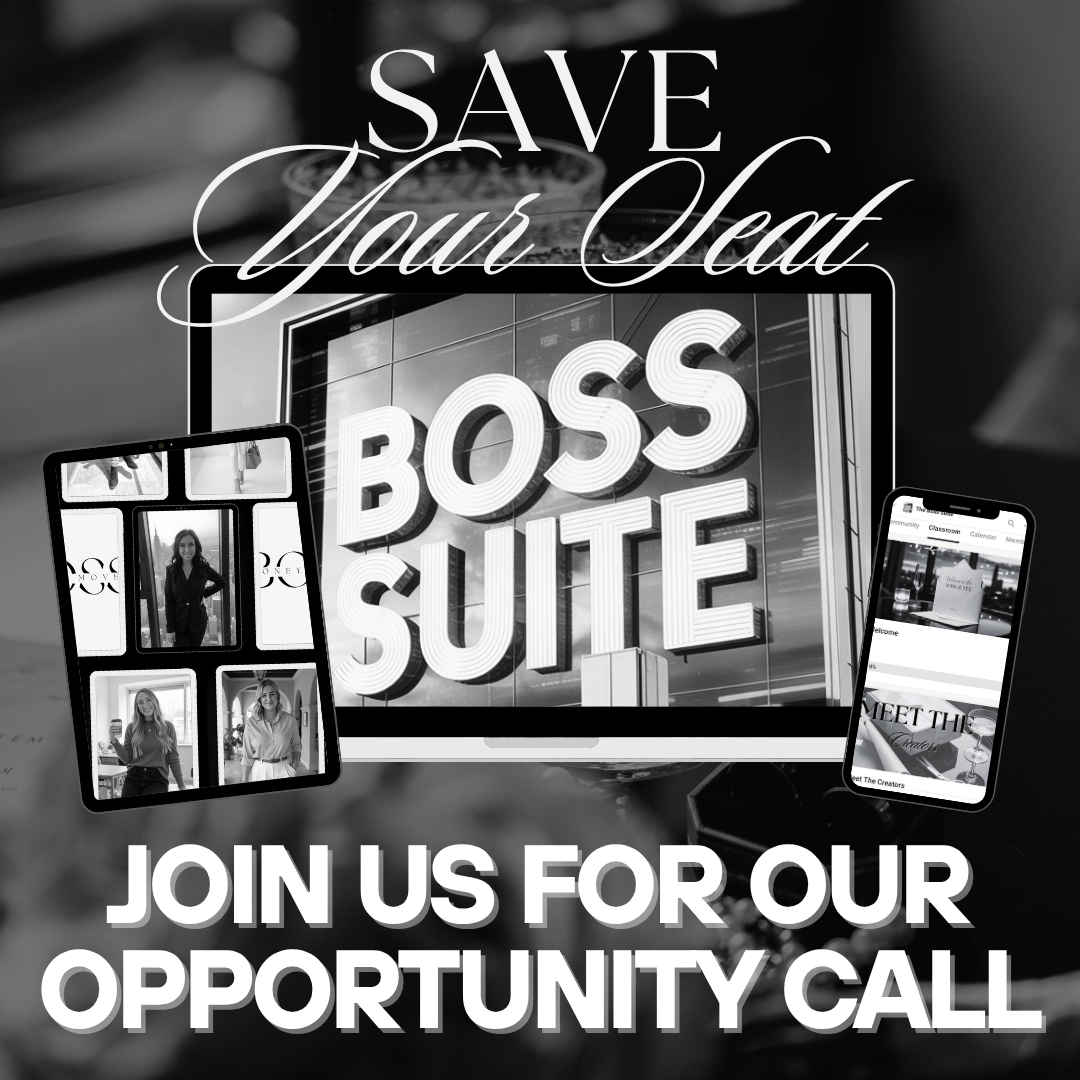 Boss Suite Insider Access Call