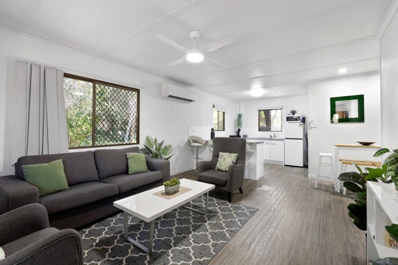 Inside a Rest and Relax home