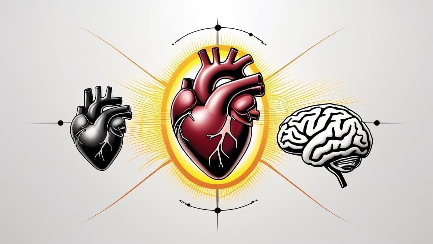 alt="Le cœur humain émet un champ électromagnétique 5000 fois plus puissant que celui du cerveau."