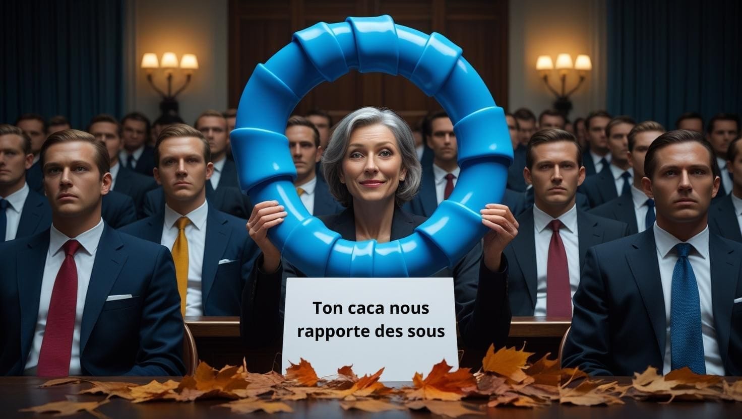 alt="Quand le caca rapporte de l'argent aux actionnaires"