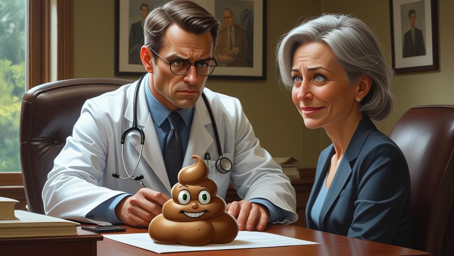 alt="Regarder son caca pour s'assurer d'être en bonne santé : la base !"