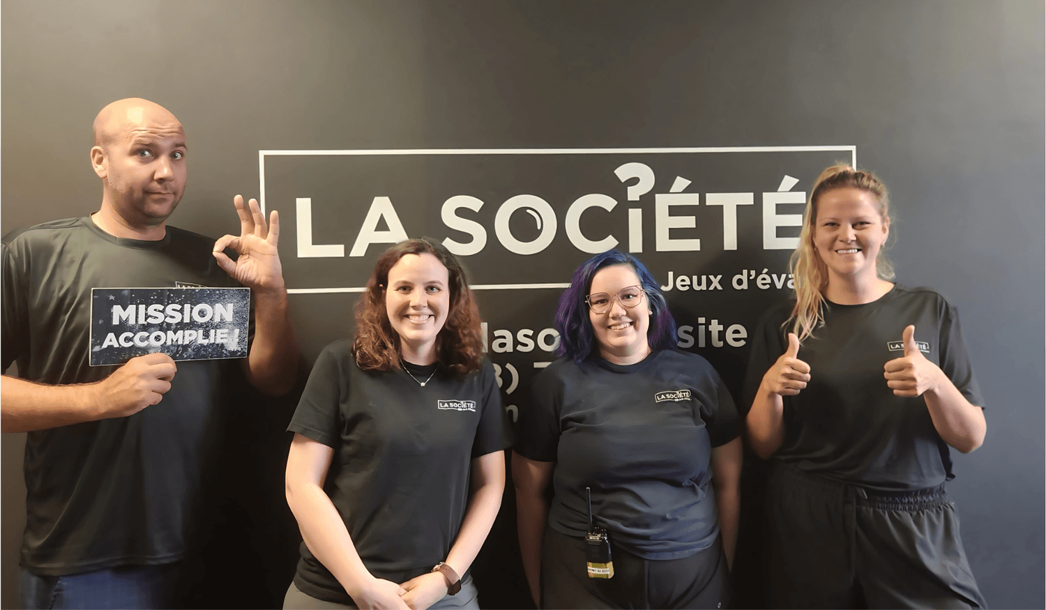 Interface de l'application jeux.lasociete.site