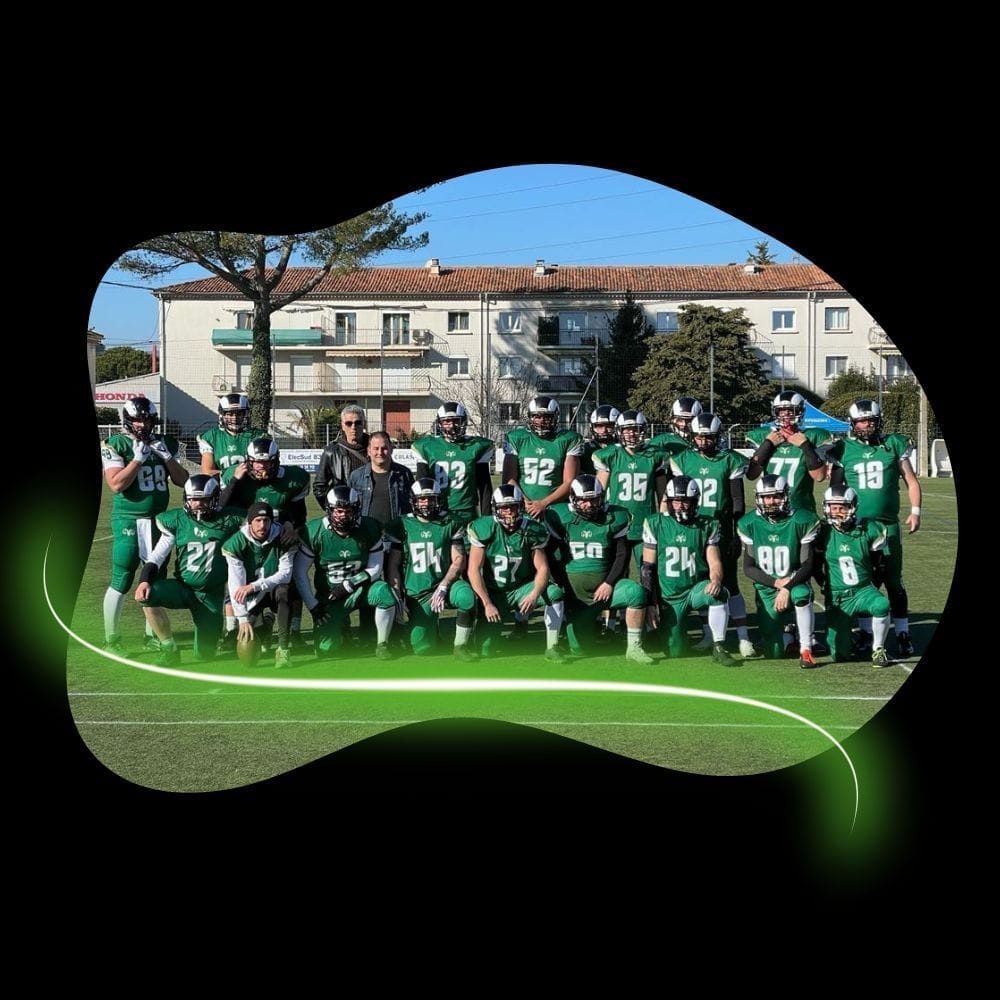 Club football américain RAMS à Trans-en-Provence dans le Var 83, débutants acceptés.