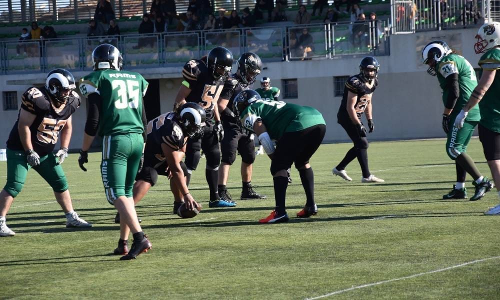 Match foot us les RAMS de Trans-en-Provence, football américain dans le Var 83