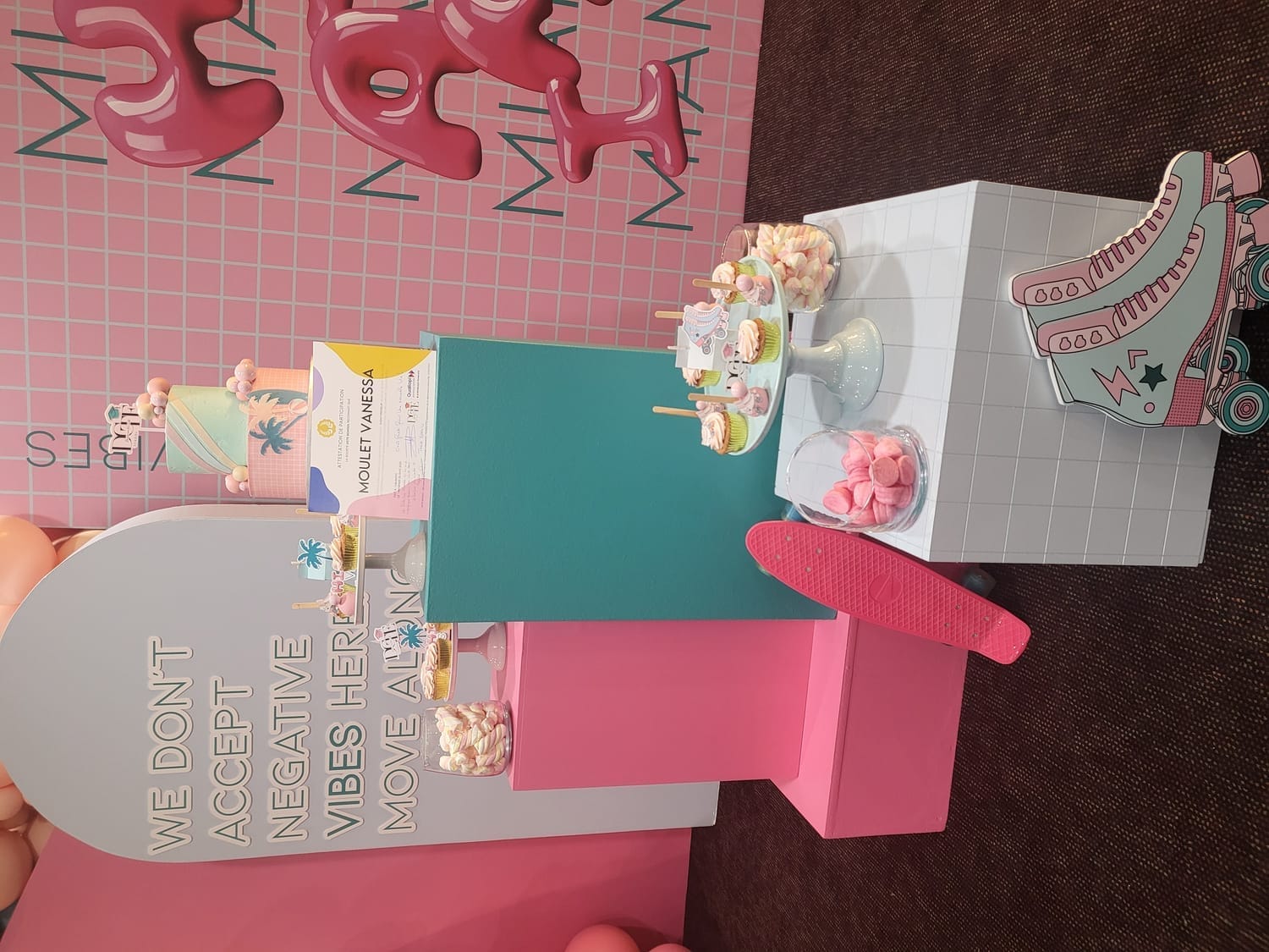 Décoration Miami Vibes — ambiance estivale