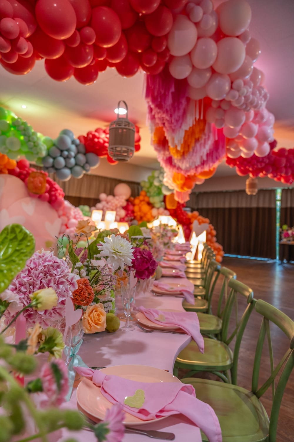 Décoration Sip and See — ambiance cocooning