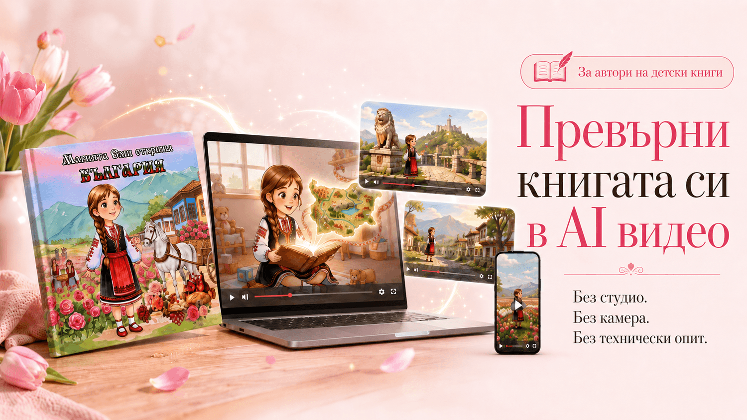 От книга към видео - курс на всички устройства