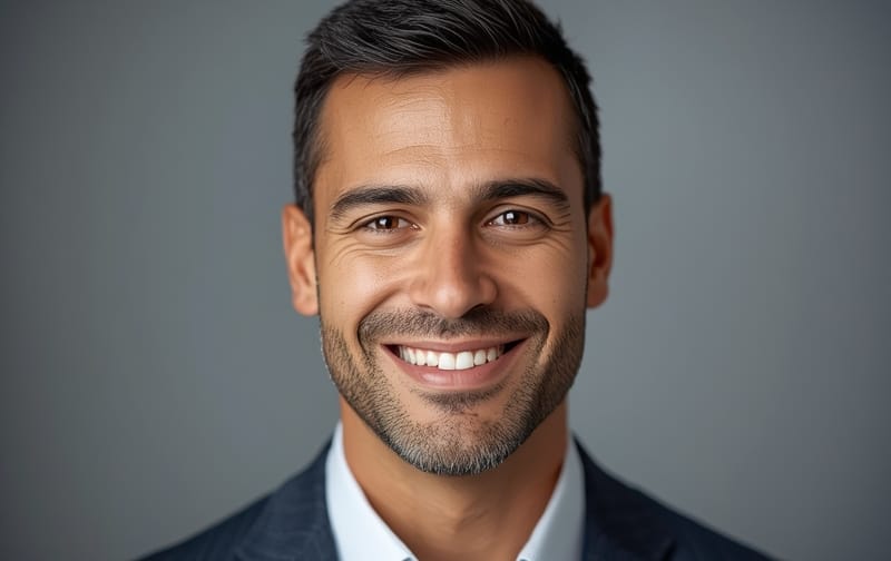 latin male consultant speaker portrait