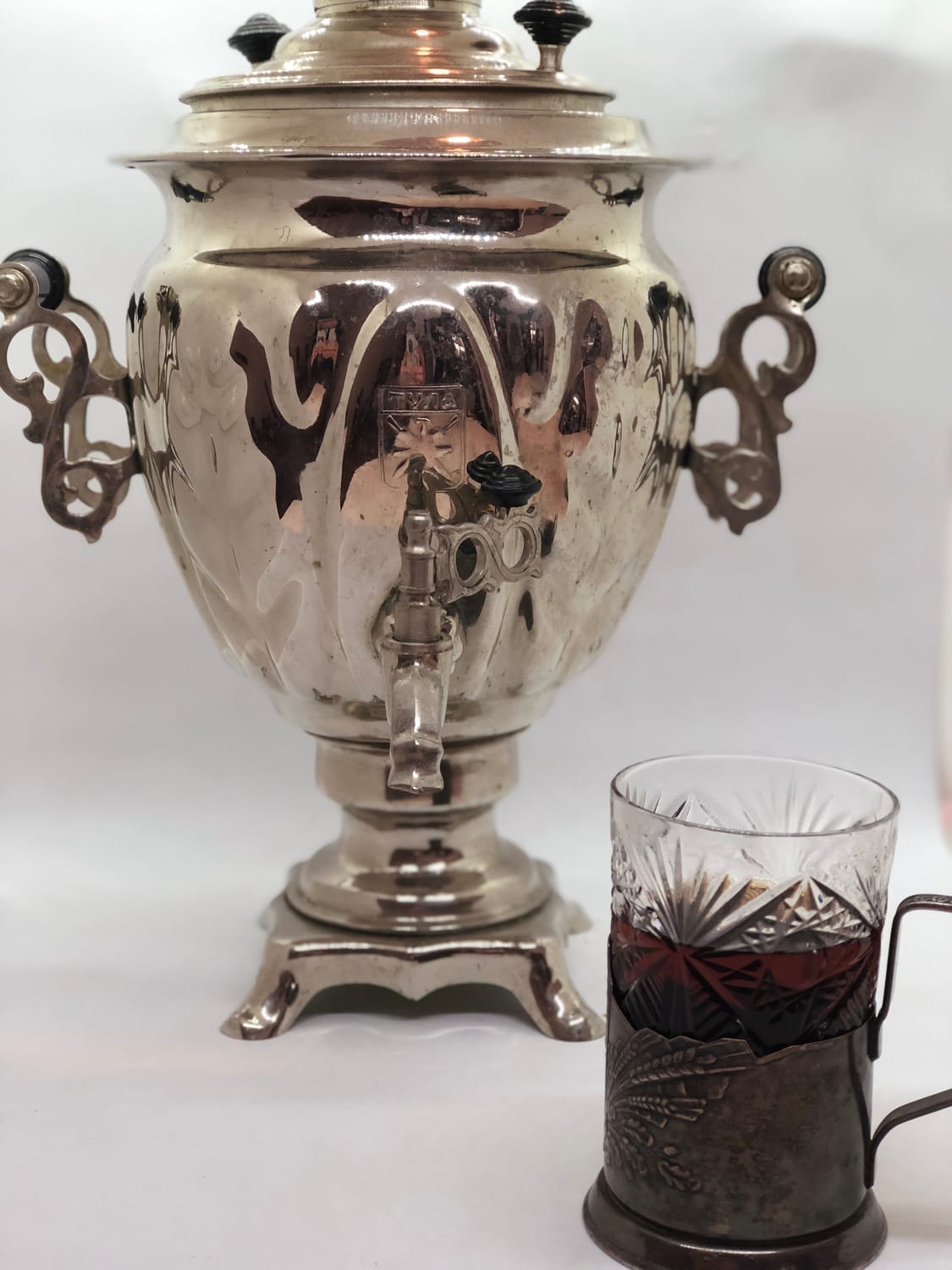 El té negro al estilo ruso con samovar