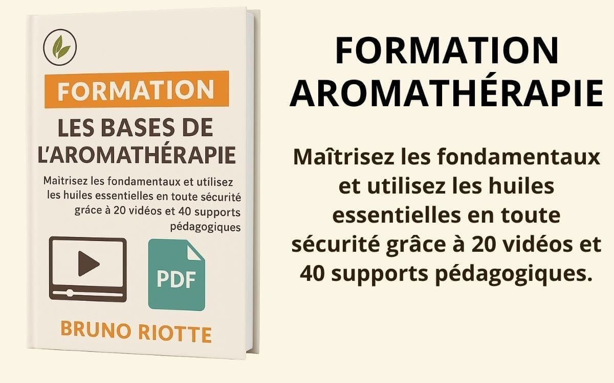 Formation — Les bases de l’aromathérapie — 20 vidéos + 40 supports