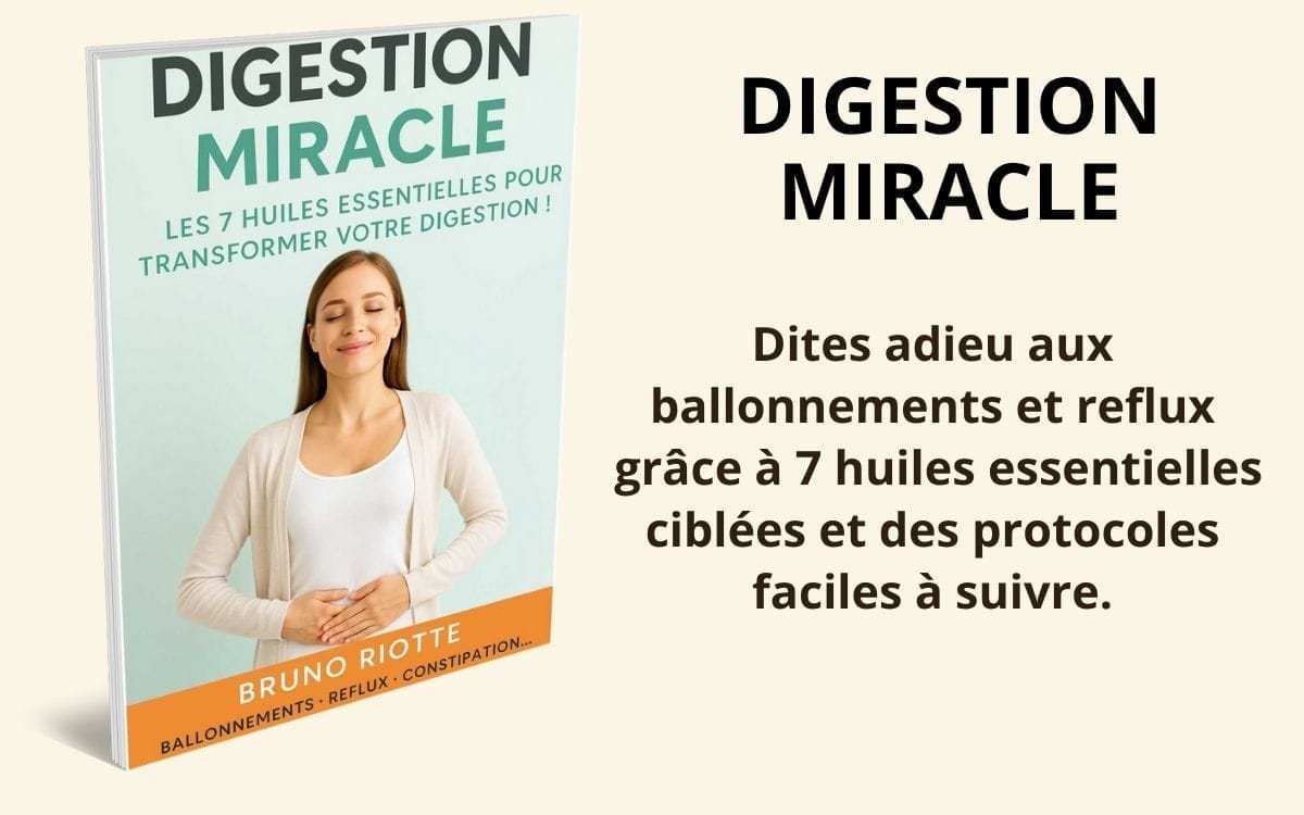 Digestion Miracle avec les huiles essentielles — reflux, ballonnements