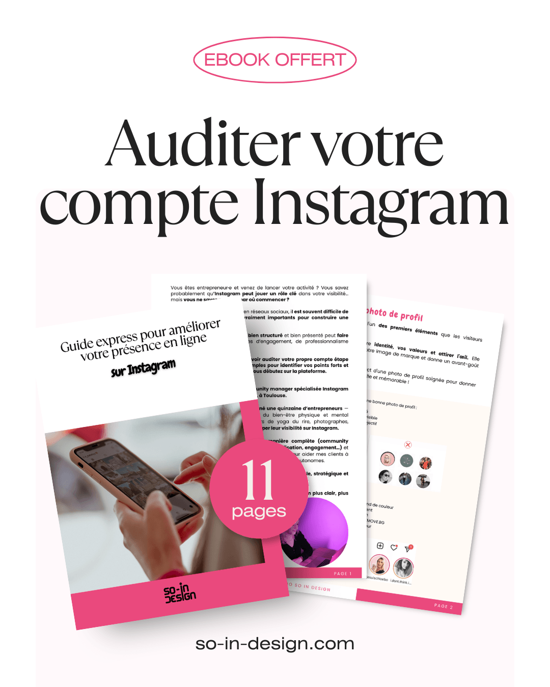 Audit gratuit pour ton compte Instagram