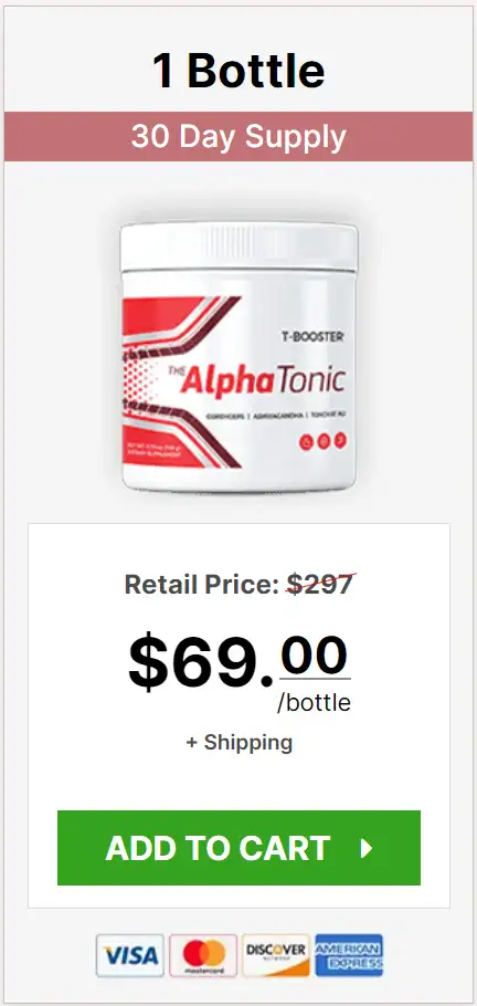 Order Now Alpha Tonic 1 bottle